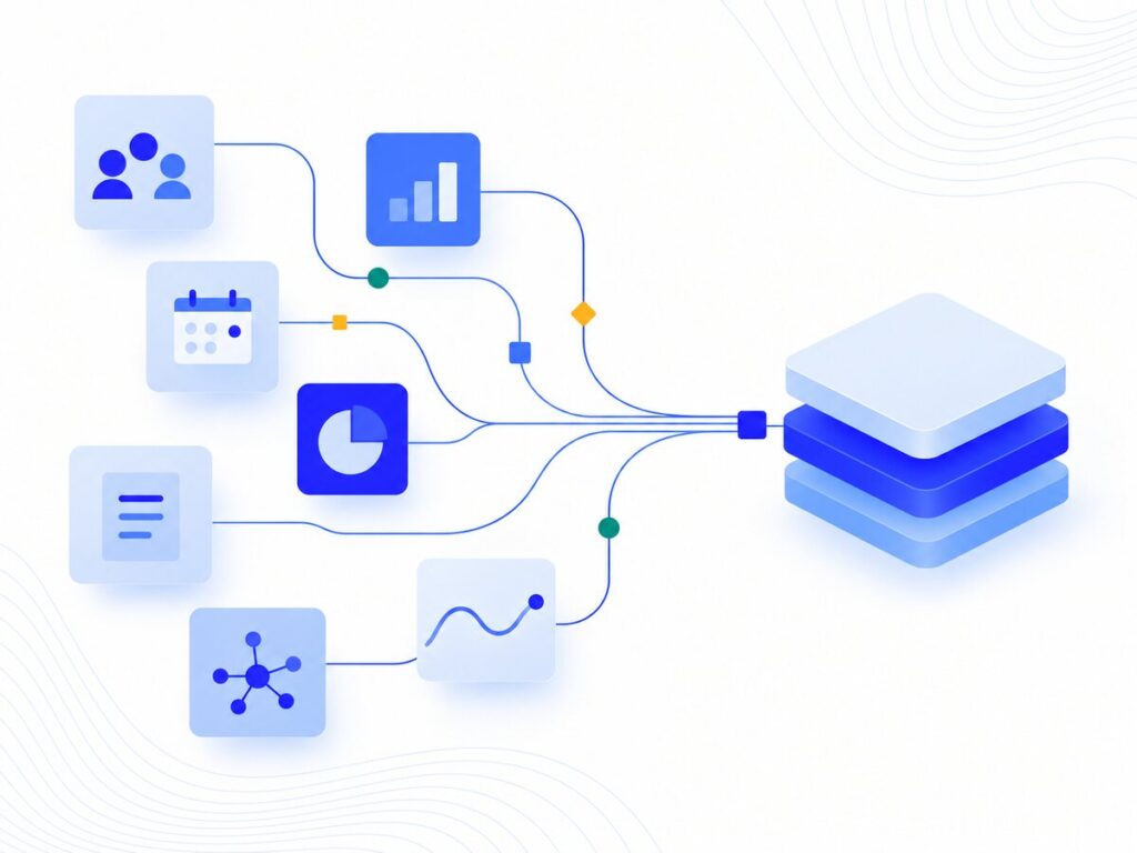 Agency financial and operational data connected through a unified intelligence foundation